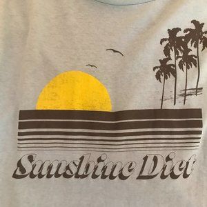 NWOT Long Sleeved "Sunshine Diet"